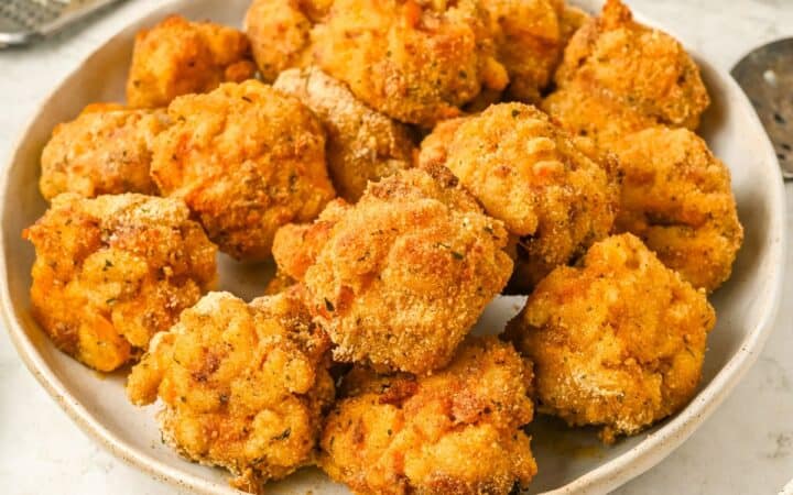 Crispy Air Fryer Mac and Cheese Bites