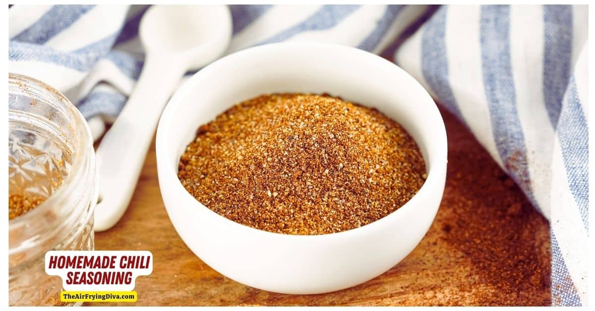 Homemade Chili Seasoning, a simple six ingredient recipe for seasoning that can be used to make chili with or use as a seasoning.