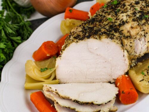 Dutch Oven Roasted Turkey Breast