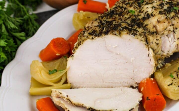 Dutch Oven Roasted Turkey Breast