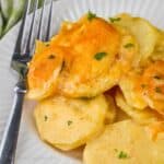 Crockpot Potatoes Au Gratin