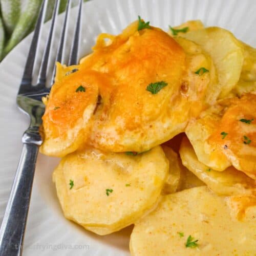 Crockpot Potatoes Au Gratin