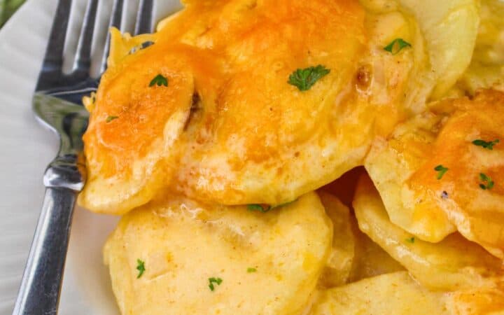 Crockpot Potatoes Au Gratin