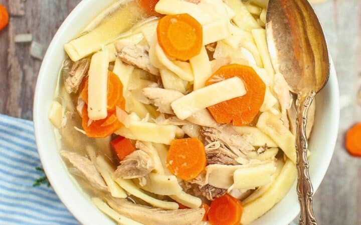 Instant Pot Chicken Noodle Soup Recipe