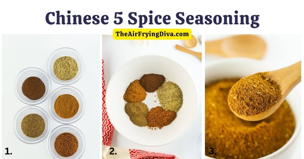 How to Make Chinese 5 Spice Seasoning,  a versatile and perfect blend of sweet, savory, spicy, and slightly bitter flavors in one seasoning