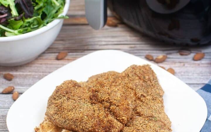 Air Fryer Almond Crusted Chicken (just 5 ingredients)