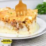 Easy Breakfast Casserole with Biscuits