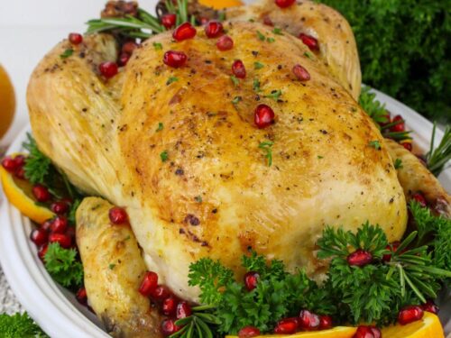 Pan Roasted Christmas Chicken Recipe