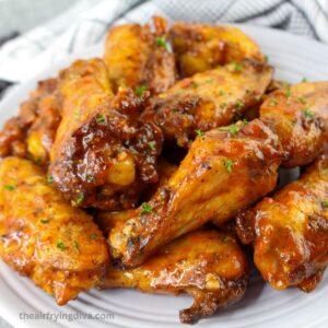 Sheet Pan Hot Honey Chicken Wings