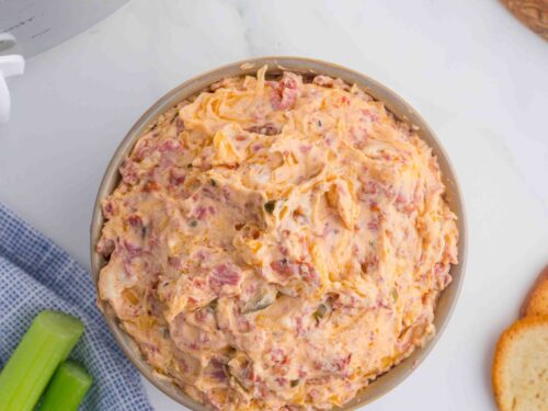 Easy Crockpot Reuben Dip Recipe