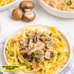 Slow Cooker Chicken Stroganoff