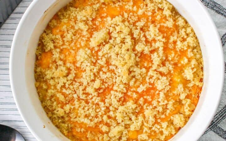 Macaroni and Cheese Casserole with Velveeta
