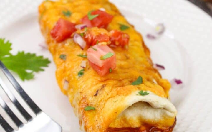 Easy Frozen Burrito Casserole