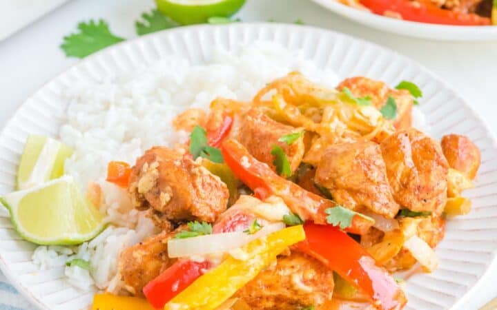 Chicken Fajita Casserole Bake