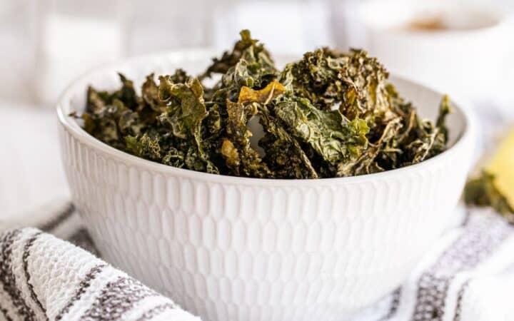 Sheet Pan Baked Kale Chips