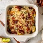 Bacon and Brussel Sprout Casserole