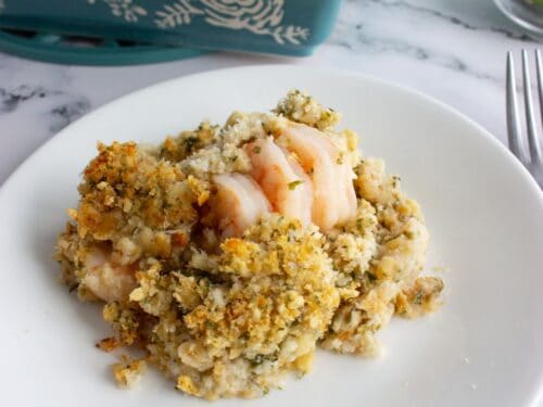 Easy Stuffed Shrimp Casserole