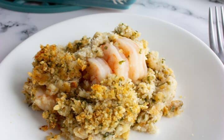 Easy Stuffed Shrimp Casserole