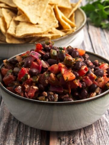 Spicy Black Bean Salsa Recipe