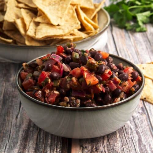 Spicy Black Bean Salsa Recipe