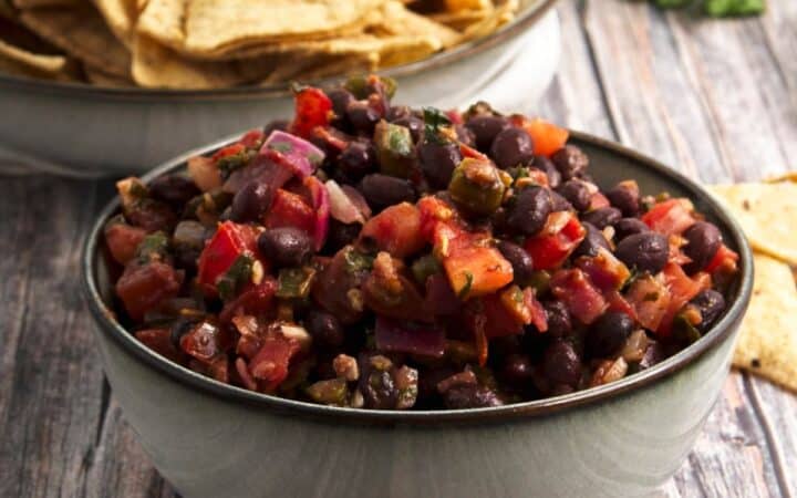 Spicy Black Bean Salsa Recipe