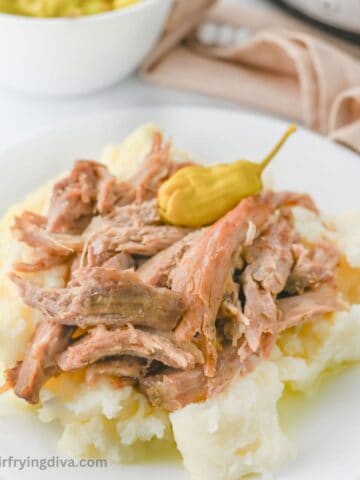 Easy Crock Pot Mississippi Pork Roast