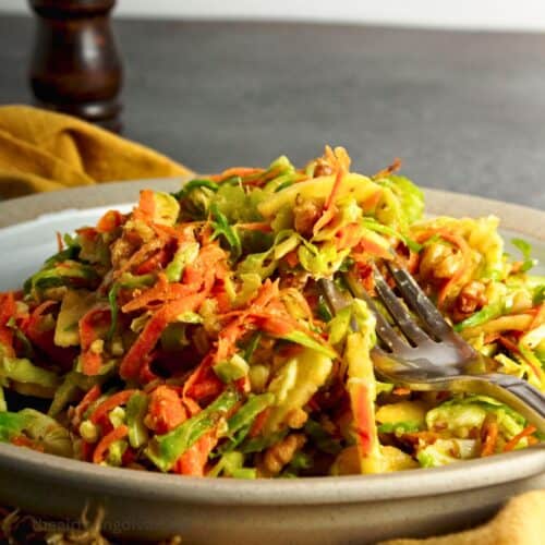 Brussels Sprout Slaw Recipe