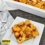 Easy Chicken and Waffle Casserole