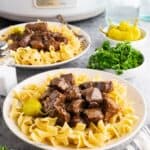 CrockPot Mississippi Steak Bites