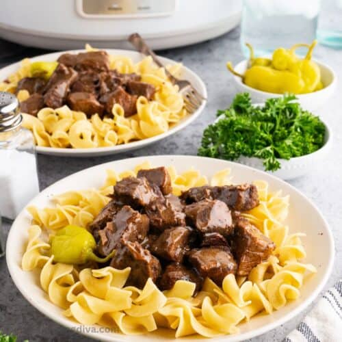 CrockPot Mississippi Steak Bites