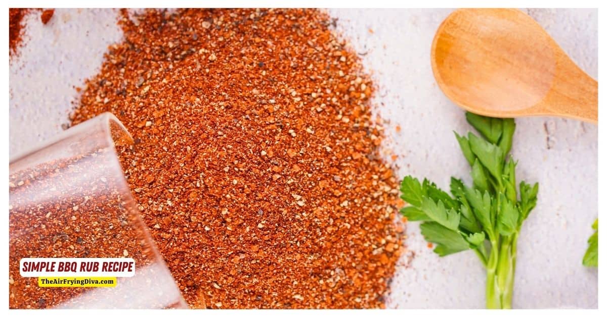 Simple BBQ Rub Recipe, made with just five ingredients, this versatile seasoning can be used for a variety of food from beef to popcorn. Simple BBQ Rub Recipe, made with just five ingredients, this versatile seasoning can be used for a variety of food from beef to popcorn.