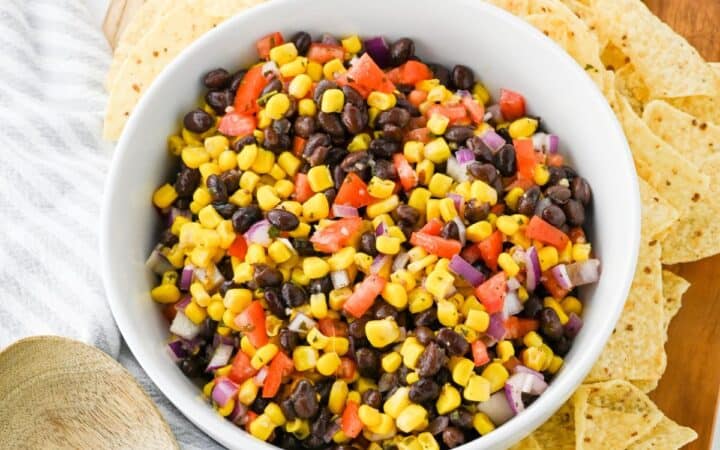 Easy Black Bean Salsa Recipe