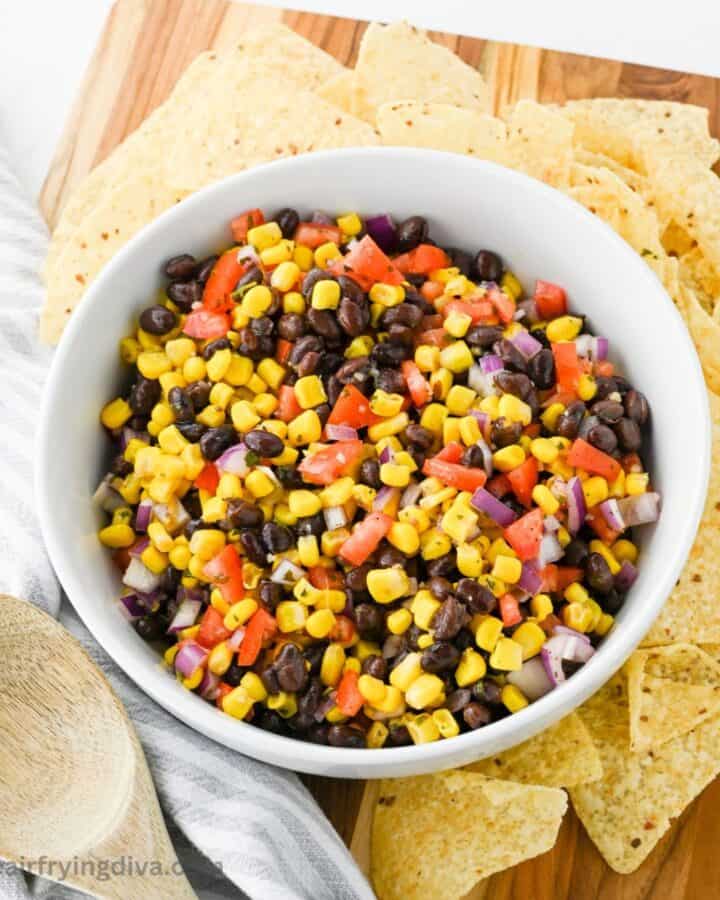 Easy Black Bean Salsa Recipe