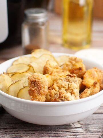 Air Fryer Catfish Nuggets