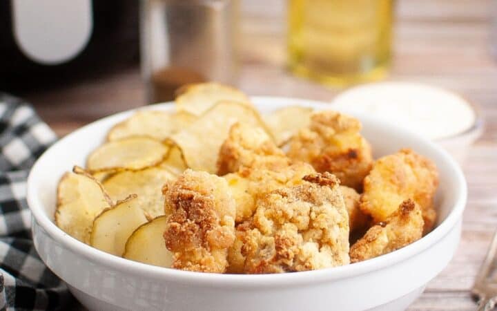 Air Fryer Catfish Nuggets