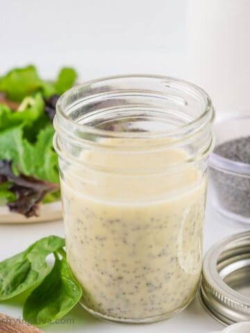 10 Minute Poppy Seed Dressing