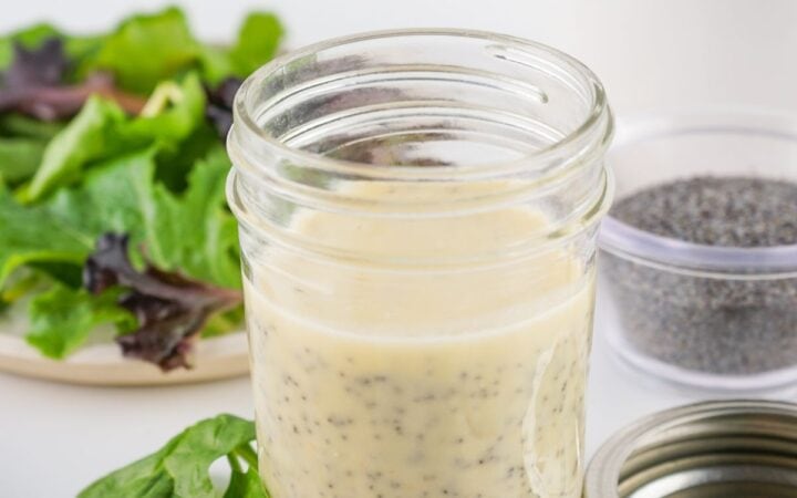 10 Minute Poppy Seed Dressing