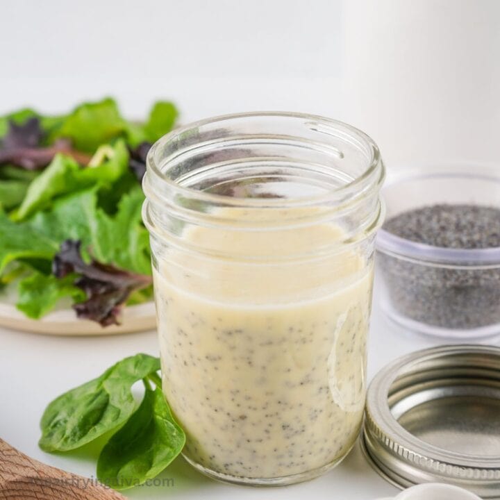 10 Minute Poppy Seed Dressing