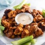 Skillet Buffalo Cauliflower Wings