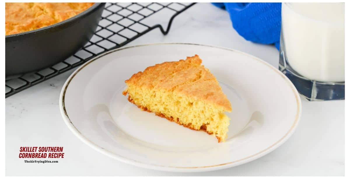 Skillet Southern Cornbread Recipe