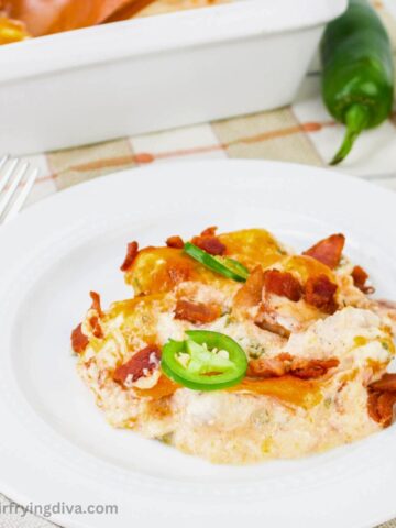 Jalapeno Popper Chicken Casserole