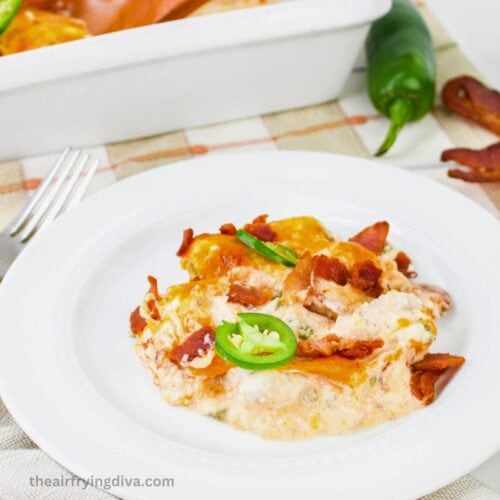 Jalapeno Popper Chicken Casserole