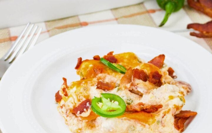 Jalapeno Popper Chicken Casserole