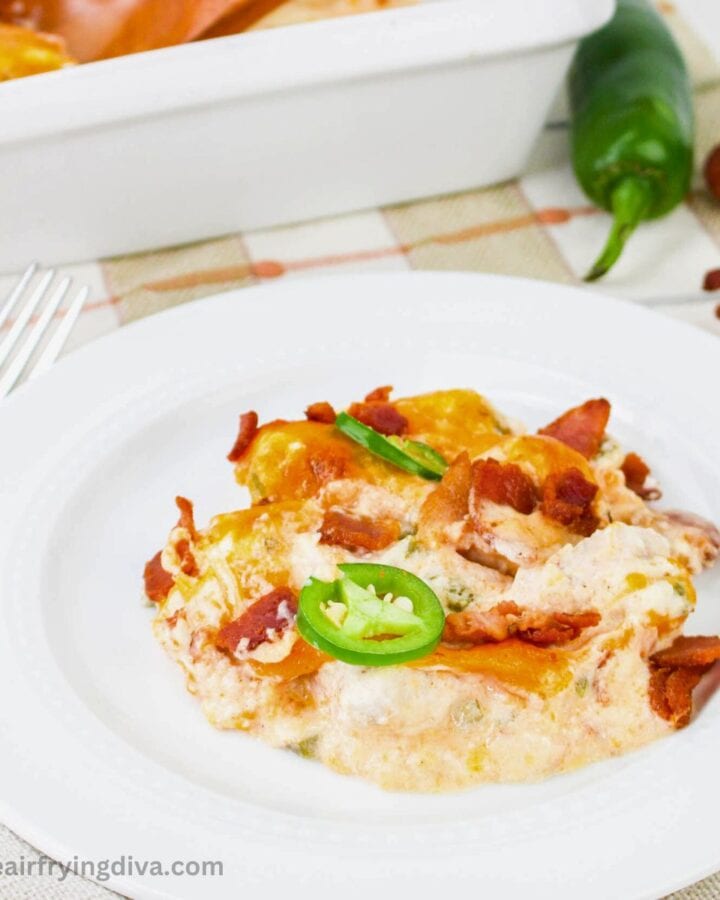 Jalapeno Popper Chicken Casserole