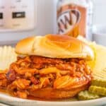 Slow Cooker Root Beer Pulled Chicken