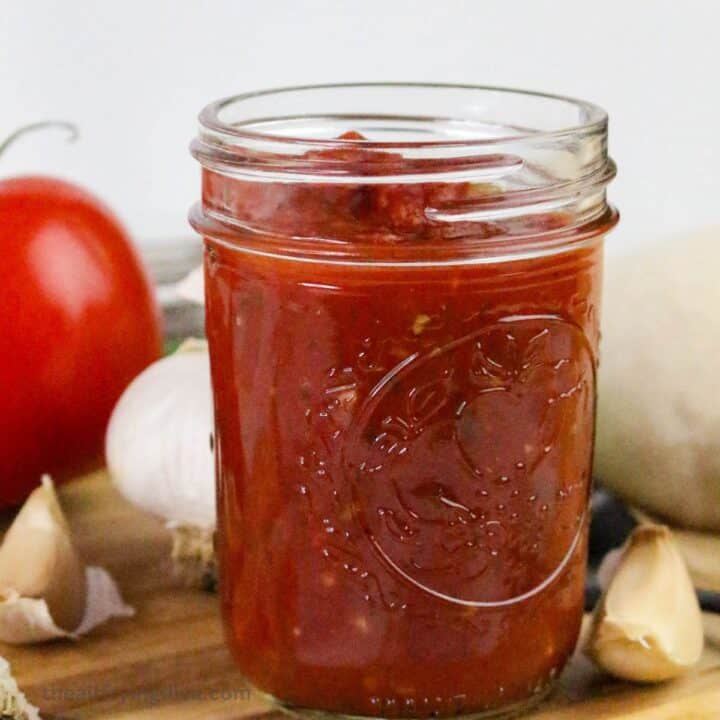 10 Minute Homemade Pizza Sauce