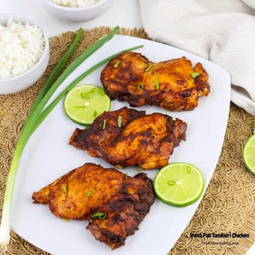 Sheet Pan Tandoori Chicken