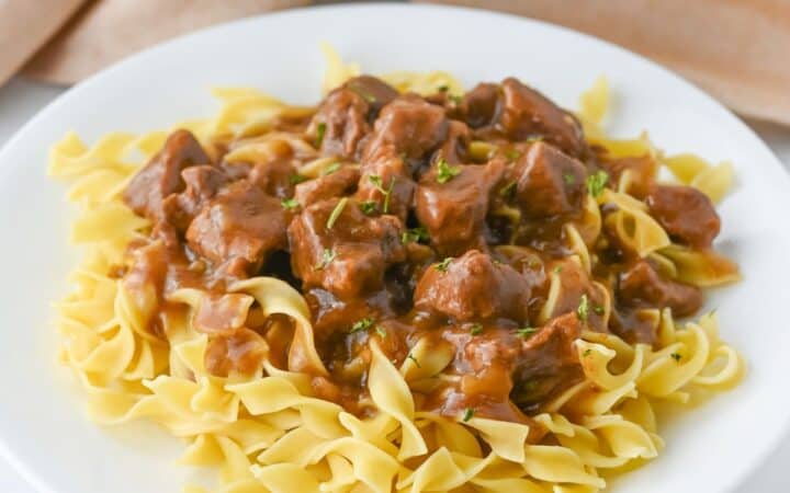 Crock Pot Beef Tips Recipe