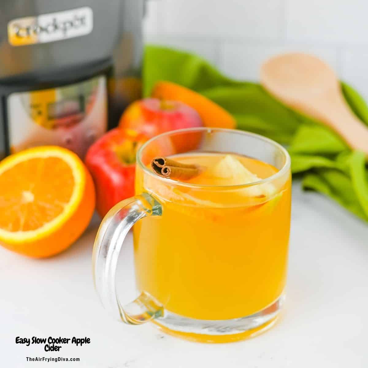 Easy Slow Cooker Apple Cider