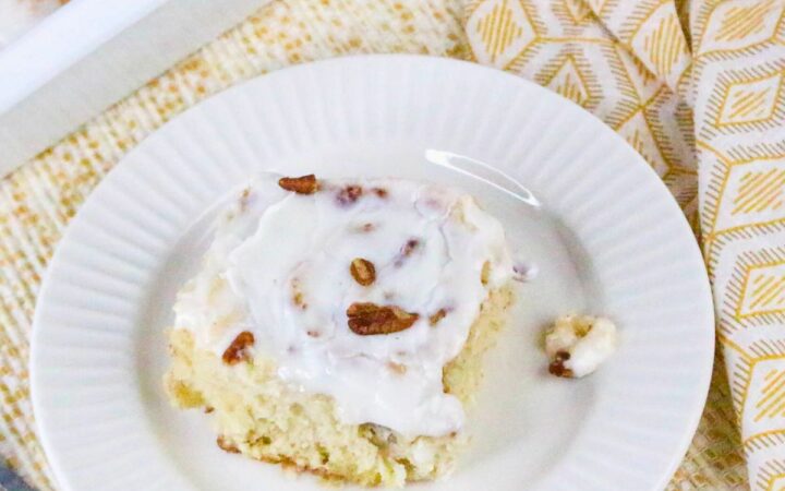 Homemade Banana Bread Cinnamon Rolls